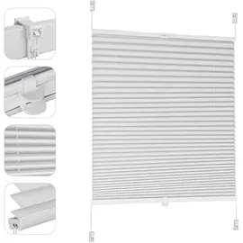 Sekey Plissee 40 x 130 cm weiß