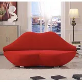 aea Lippen Sofa 2 Sitzer Polster Samt Modern Relax Sitz Luxus Möbel Couch Möbel Neu