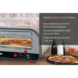 Unold Pizzaofen Luigi 68816 2023 edelstahl