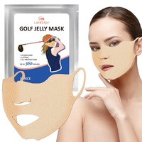 Qepakui Golf-Sonnenschutz für das Gesicht - Kühlende UV-Schutzmaske - Golf Patch für Damen und Herren – Gel Face Shield Patches mit Kühleffekt