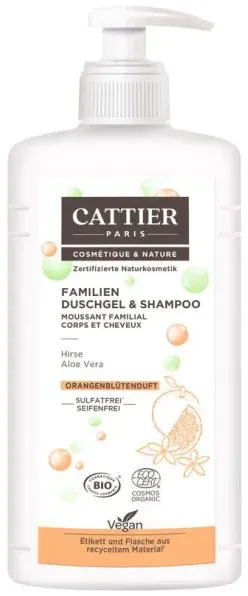 Preisvergleich Produktbild Cattier Familien Duschgel & Shampoo 500ml