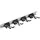 Meister Craft Werkzeuge Wu9953170 Gerätehalterleiste X-form, 5-teilig (l X B) 500 Mm X 60 Mm 1 St. - Meister