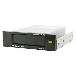 Tandberg "Tandberg RDX Quikstor Internes Laufwerk, USB 3.0 5.25\" Speicherlaufwerk, RDX-Kartusche, 0 GB