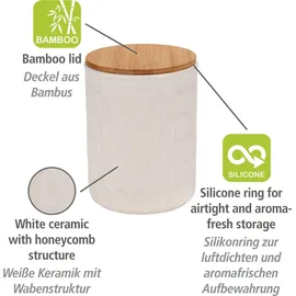 Wenko Maya Vorratsdose weiß 13 x 17 cm 1,3 l