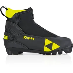 FISCHER Kinder Langlaufschuhe XJ SPRINT, Schwarz, 33