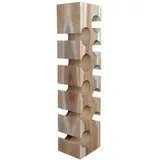 SIT Möbel Weinregal 18 x 21 x 87 cm Beige