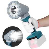 MAKBOS für Bosch 18V akku Lampe,Baustrahler,LED Strahler 18v,Taschenlampe,licht,LED Arbeitsleuchte [Energieklasse A+++]