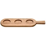 LEONARDO HOME Servierbrett 40x11 f.Dipschäl.