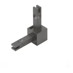 Cadro Verbindungsknoten 2-fach Edelstahl Optik