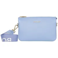 Bogner Wallis Umhängetasche Leder 23 cm blau