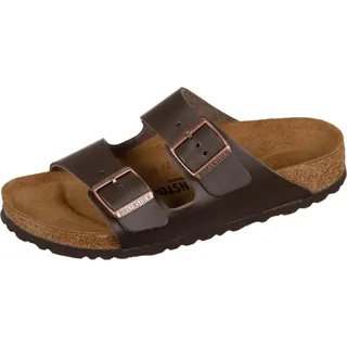 Birkenstock Arizona Naturleder schmal dunkelbraun 36