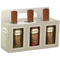 Geschenkbox Olivenöl Limone, Peperoni, Rosmarin aus Italien 3x 0,5L kaltgepresst