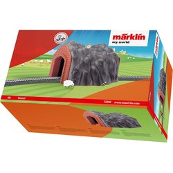 Märklin Modelleisenbahn-Tunnel Märklin my world - Tunnel - 72202, Spur H0 braun|grau