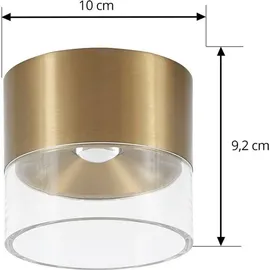 LINDBY Dalila 1 flammig rund gold Aluminium