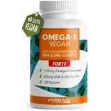 ProFuel Omega-3 vegan FORTE Kapseln 120 St.