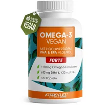 ProFuel Omega-3 vegan FORTE Kapseln 120 St.