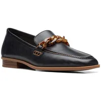 Clarks Sarafyna Iris Lederschuhe in Schwarz, Schwarz, 41 EU - 41 EU