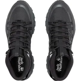 Jack Wolfskin Herren Wild Hike Texapore Mid Schuhe (Größe 44.5, schwarz)