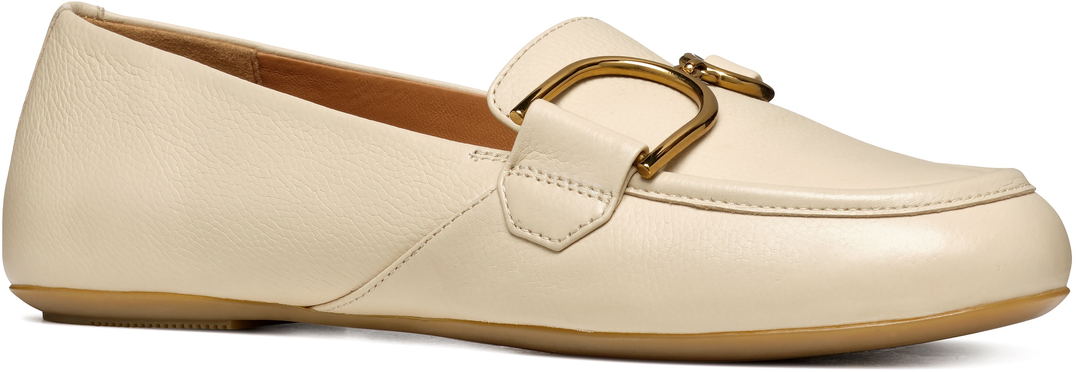 Loafer GEOX "D PALMARIA J" Gr. 36, beige (sandfarben) Damen Schuhe Slip ons