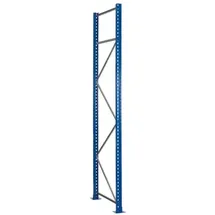 Schulte Lagertechnik Palettenregal Stahl 5000 mm blau unmontiert