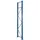 Schulte Lagertechnik Palettenregal Stahl 5000 mm blau unmontiert