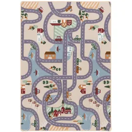 Snapstyle Kinder Spiel Strassenteppich Fun Town 100 x 400 cm