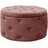 Akord Pouf Alia Samt 55 x 30 cm Rosa