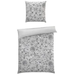 Bettwäsche TABEA Satin - silber