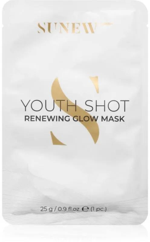 SUNEWMED+ Youth Shot Regenerating Glow Face Sheet Mask Zellschicht-Maske für die Regeneration der Haut 1 St.