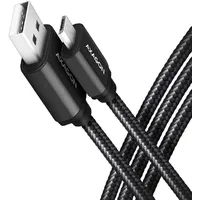 AXAGON BUMM-AM15AB Kabel Micro-USB auf USB-A 2.0 USB A