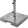 Doppler Schirmständer Granitsockel 25 kg Grau