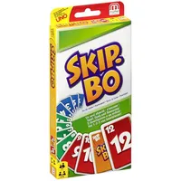 Mattel 52370-0 - Skip-Bo, Kartenspiel Srategie Karten Kinder Spiel NEU