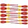 Wiha Schraubendreher-Set 41003 12-teilig rot/gelb