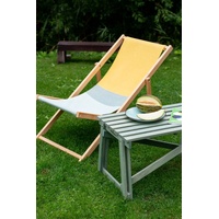 Strandstuhl "Beach Chair" grün/gelb"Beach Chair - Strandstuhl klappbar"