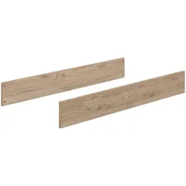 Paidi Bettseiten Tomke 2er-Set Holzoptik Eiche Bordeaux