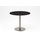 Niehoff Bistro Edelstahl rund - 70 cm rund HPL Graphit-Design