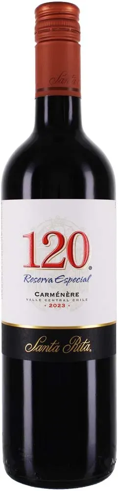 Vina Santa Rita 2023 Santa Rita 120 Carmenere Reserva Especial 2023 Carmenere Chile