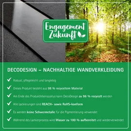 Schulte Duschrückwand Decodesign Stein grau hell 210 cm