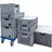 Surplus Eurobox 60 x 40 x 22 cm, 41,7 L, durchbrochen, grau