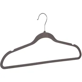 Wenko Kleiderbügel Beflockt Grau 15er Set (69309800)