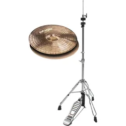 Paiste 900 Series 14" Hi-Hat + Maschine SET