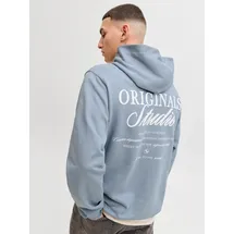 JACK & JONES Hoodie mit Print Grau 62