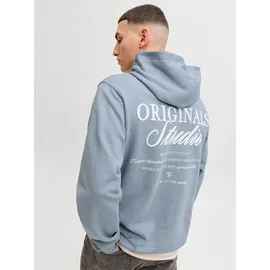 JACK & JONES Hoodie mit Print Grau 62
