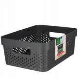 Curver Aufbewahrungsbox 33 x 27 x 14 cm 1-tlg. Dunkelgrau