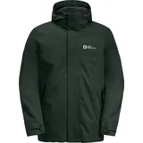 Jack Wolfskin Luntal 3in1 Jacke - Black Olive - M