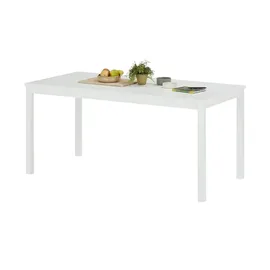 Möbel Kraft Rosenborg Gartentisch 80 x 75 cm Weiß