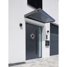 Gutta Rechteckvordach BS 3D-Line 160 x 90 cm anthrazit