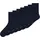 NAME IT NKNSOCK 7P SOLID NOOS Socken 7er Pack Blau/Schwarz 28-30