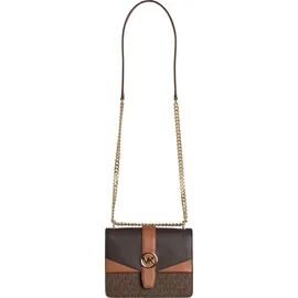 Michael Kors Jet Greenwich Umhängetasche Canvas Brown