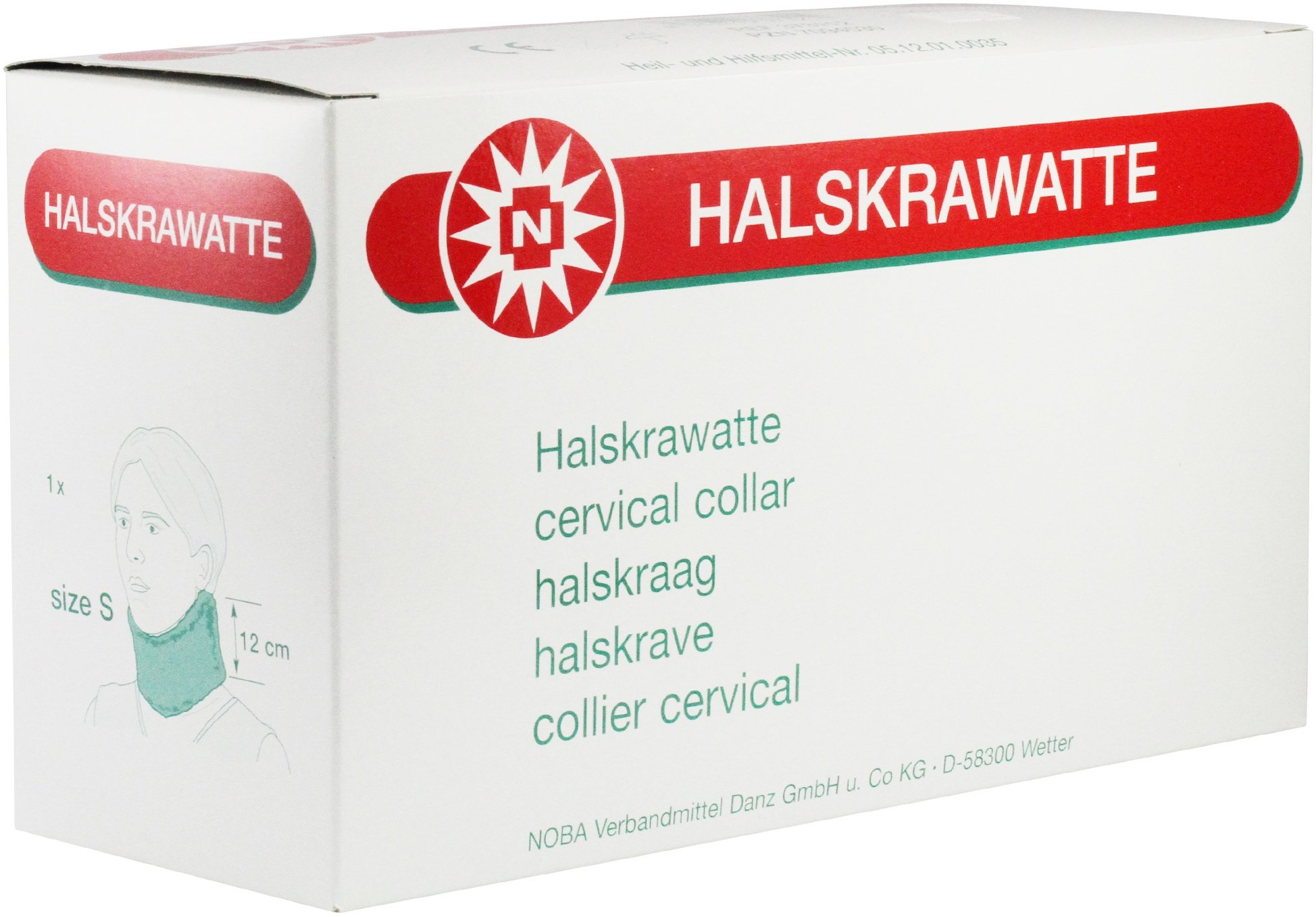 NOBAMED Halskrawatte mit anatomischer Passform Halskrause